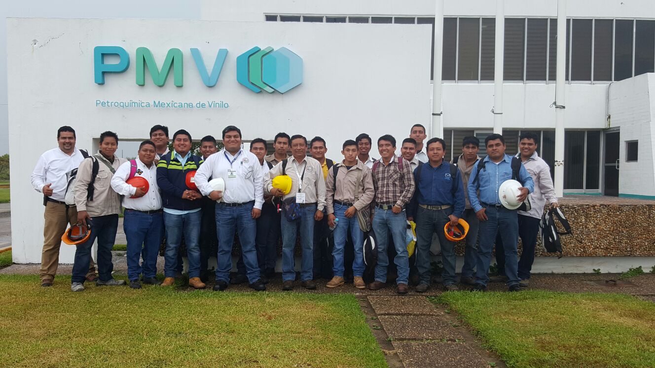 REALIZAN ALUMNOS DE INGENIERIA ELECTROMECÁNICA, VISITA INDUSTRIAL A EMPRESA PETROQUIMICA MEXICANA DE VINILO