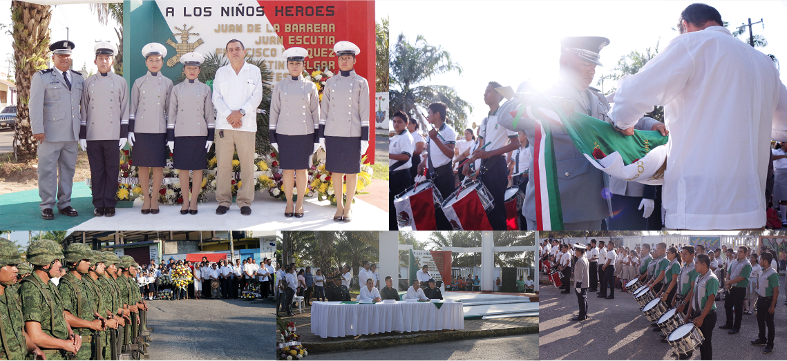 EL TECNOLÓGICO DE LAS CHOAPAS PARTICIPA EN EL MAGNO EVENTO DE LA CONMEMORACIÓN DEL 170 ANIVERSARIO DE LA GESTA HEROICA DE LOS NIÑOS HÉROES.