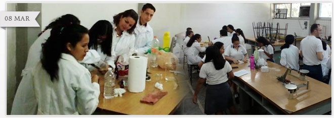 PERSONAL DEL ITS CHOAPAS, IMPARTE PRÁCTICAS DE LABORATORIO A LOS ALUMNOS DEL CBTIS No. 113