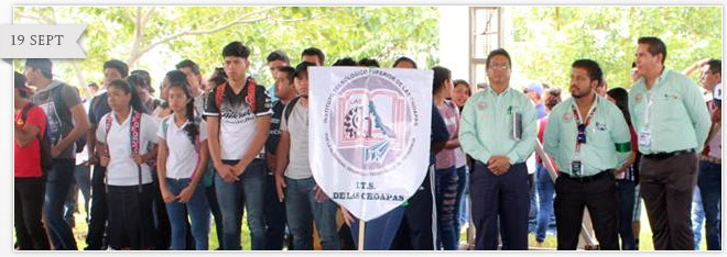 PERSONAL DEL INSTITUTO TECNOLÓGICO SUPERIOR DE LAS CHOAPAS PARTICIPA EN ACTIVIDADES DEL FESTEJO DE ANIVERSARIO DE LA UTSV