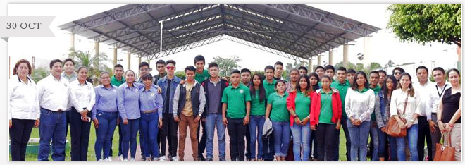 VISITA DEL INSTITUTO TECNOLÓGICO SUPERIOR DE SAN ANDRÉS TUXTLA.