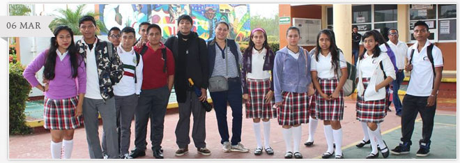 ALUMNOS DEL TELEBACHILLERATO DE "TLACUILOLAPAN" Y "LA CONCEPCIÓN" VISITAN EL ITS CHOAPAS.