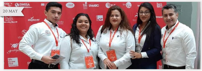 ACADEMIA DE INGLÉS DEL ITSCH PRESENTE EN LA FERIA INTERNACIONAL DE IDIOMAS DE GUADALAJARA 2019.