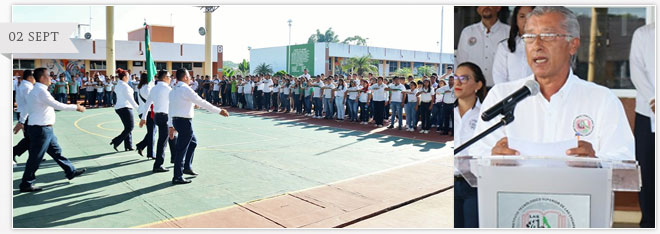 HOMENAJE EN EL INSTITUTO TECNOLÓGICO SUPERIOR DE LAS CHOAPAS.