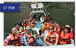 Alumnos de la Carrera de Ingeniería en Geociencias, realizan práctica en el Cañón del Sumidero.