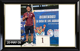 JESÚS ORÓSTICO LÓPEZ CONSIGUE SU PASE AL EVENTO NACIONAL DEPORTIVO DEL TECNM.