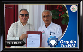 DIRECTOR DE INSTITUTOS TECNOLÓGICOS DESCENTRALIZADOS DEL TECNM, ENTREGA LAS ACREDITACIONES DE LOS NUEVOS PROGRAMAS EDUCATIVOS PARA EL ITSCH