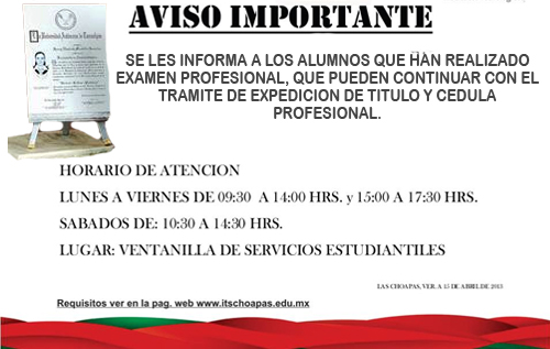 Atencion Alumnos